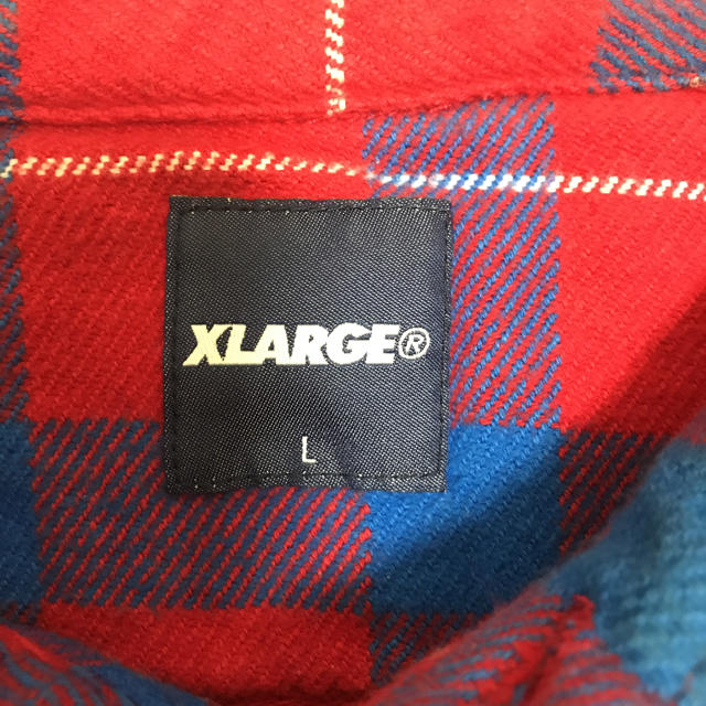 XLARGE(エクストララージ)の美品人気送料込み エクストララージネルシャツ（L） メンズのトップス(シャツ)の商品写真