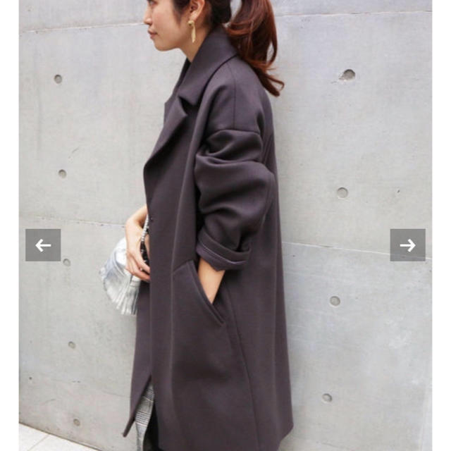 IENA MANTECO オーバーチェスターコート グレー 36 極美品 イエナ