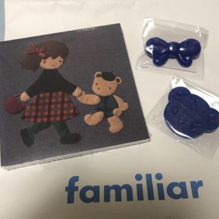 ファミリア(familiar)のファミリア❥限定　メモ＆ピン　３点セット(ノート/メモ帳/ふせん)