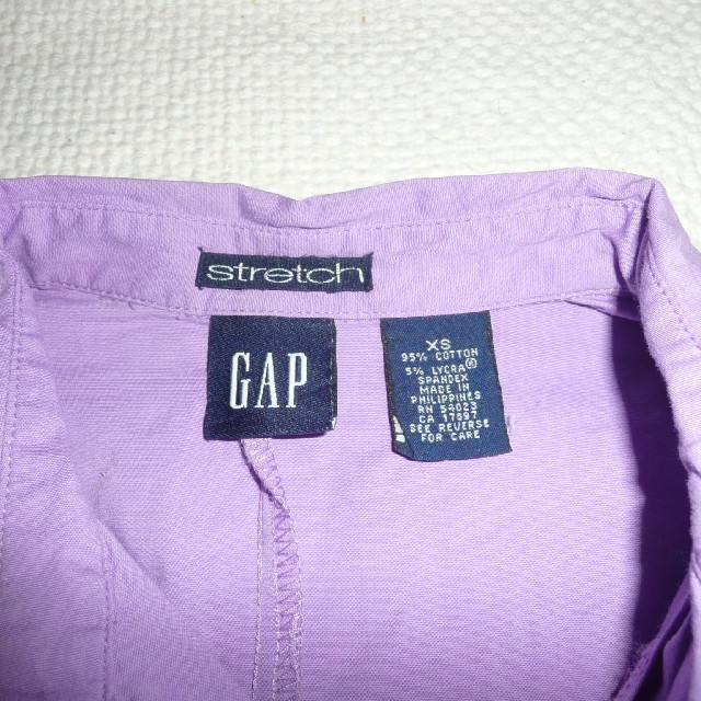 GAP(ギャップ)のGAP ストレッチシャツ ブラウス レディースのトップス(シャツ/ブラウス(半袖/袖なし))の商品写真