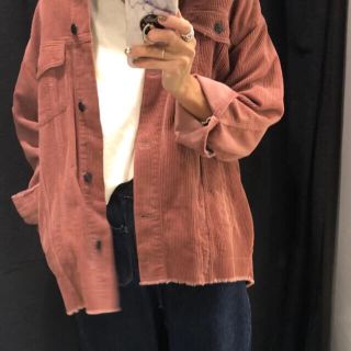 ザラ(ZARA)の9/9まで 新品 ZARA コーデュロイジャケット(ミリタリージャケット)