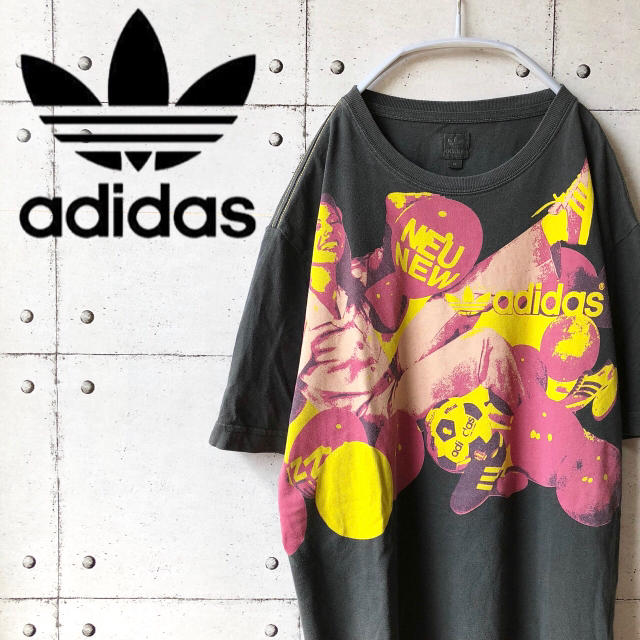 adidas(アディダス)の【M様専用】アディダス トレフォイルロゴ ビッグプリント メンズのトップス(Tシャツ/カットソー(半袖/袖なし))の商品写真