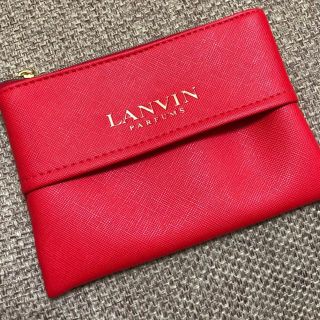 ランバン(LANVIN)のLANVINティッシュケース付きポーチ(ポーチ)