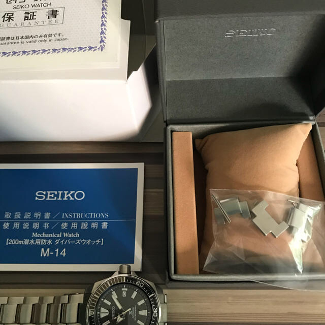 SEIKO(セイコー)のSEIKO 腕時計 ブラックサムライ  メンズの時計(腕時計(アナログ))の商品写真