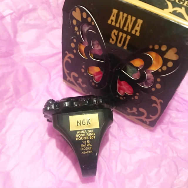 ANNA SUI - 【新品・未使用】/ANNA SUIローズ リング ルージュ 301の通販 by yukkorin283's shop
