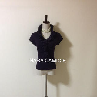 ナラカミーチェ(NARACAMICIE)のNARA CAMICIE綺麗なトップス美品❤️おまとめ割SALE開催中(カットソー(半袖/袖なし))