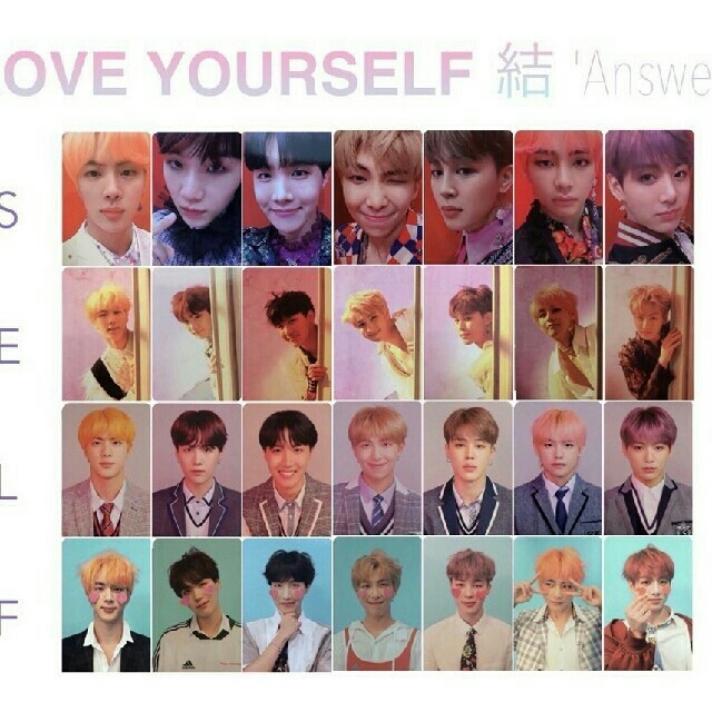 BTS LOVE YOURSELF 結Answer  ジョングク　トレカ