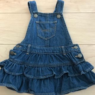 ベビーギャップ(babyGAP)の【最終価格！】babyGAP/ デニムジャンバースカートsize70(ワンピース)