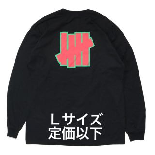 アンディフィーテッド(UNDEFEATED)のＬサイズ UNDEFEATED CHEST UN LOGO TEE Tシャツ(Tシャツ/カットソー(七分/長袖))