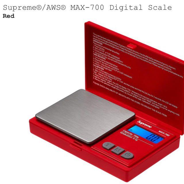 supreme シュプリーム AWS　MAX-700 デジタルスケール | フリマアプリ ラクマ