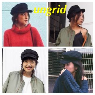 アングリッド(Ungrid)のungrid ウールキャップ(キャスケット)