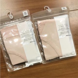 ムジルシリョウヒン(MUJI (無印良品))の無印 下着 ショーツ S ２枚セット(ショーツ)