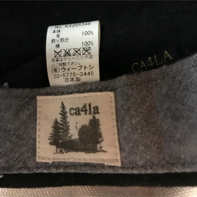 CA4LA(カシラ)のCA4LA  カシラ 中折れハット レディースの帽子(ハット)の商品写真