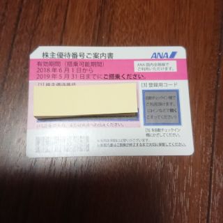 エーエヌエー(ゼンニッポンクウユ)(ANA(全日本空輸))のANA 株主優待券(航空券)