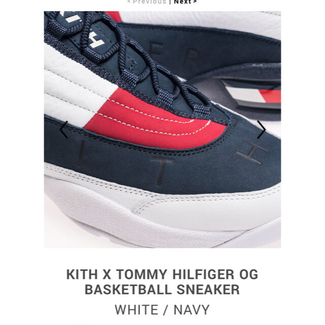 TOMMY HILFIGER(トミーヒルフィガー)の【完売サイズ】9月9日発売 kith × tommy  メンズの靴/シューズ(スニーカー)の商品写真