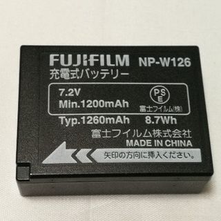 フジフイルム(富士フイルム)のFujifilm np-w126 純正バッテリー　#K90#(デジタル一眼)