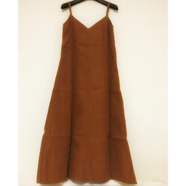 AURALEE WASHED LINEN SLIP ドレス