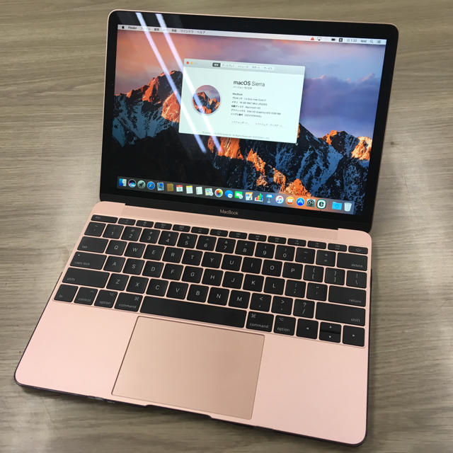 Apple Macbook 12インチ I7 16gb 256gb ローズゴールドの通販 By つくしんぼ S Shop アップルならラクマ