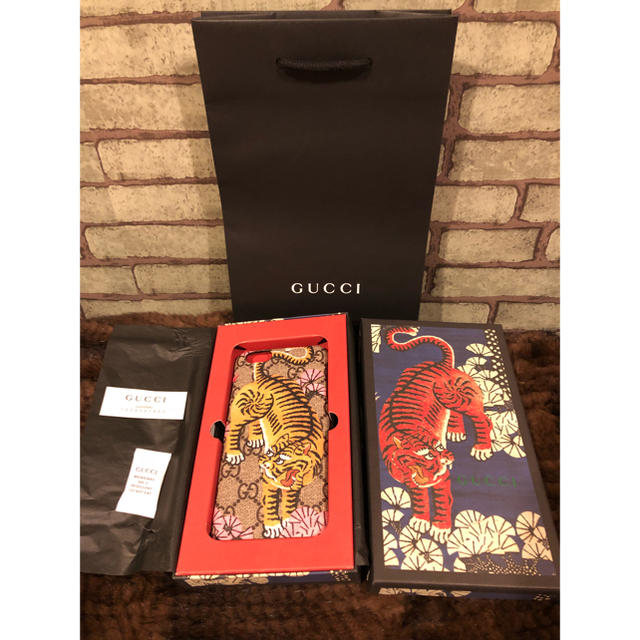 Gucci - グッチ ベンガル トラ iPhoneプラス 携帯カバー 試着のみの通販 by PEONY's shop｜グッチならラクマ