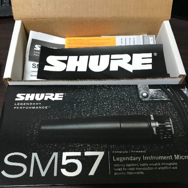 SHURE SM57 ダイナミックマイク 楽器のレコーディング/PA機器(マイク)の商品写真