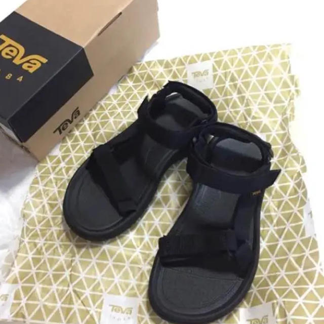 美品♡ TEVA テバ ハリケーン ブラック 24cm