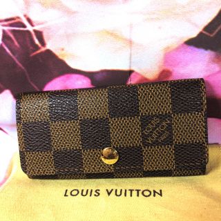 LOUIS VUITTON - ️極上美品 ルイヴィトン ダミエ キーケース 正規品 鑑定済み ️の通販｜ラクマ