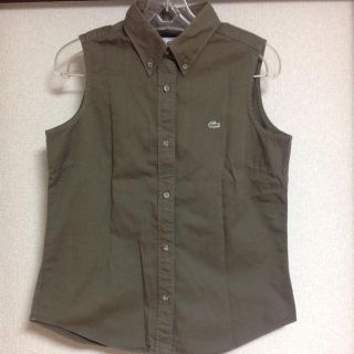 ラコステ(LACOSTE)のラコステ★ノースリーブシャツ(シャツ/ブラウス(半袖/袖なし))