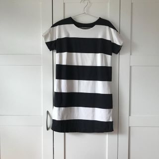 マリメッコ(marimekko)のマリメッコ ボーダーワンピース(ひざ丈ワンピース)