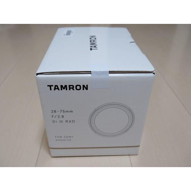 新品 TAMRON 28-75mm F2.8 Di III RXD A036 1