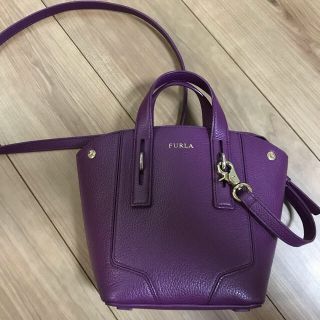 フルラ(Furla)のフルラポシェット パープル 秋色(ショルダーバッグ)