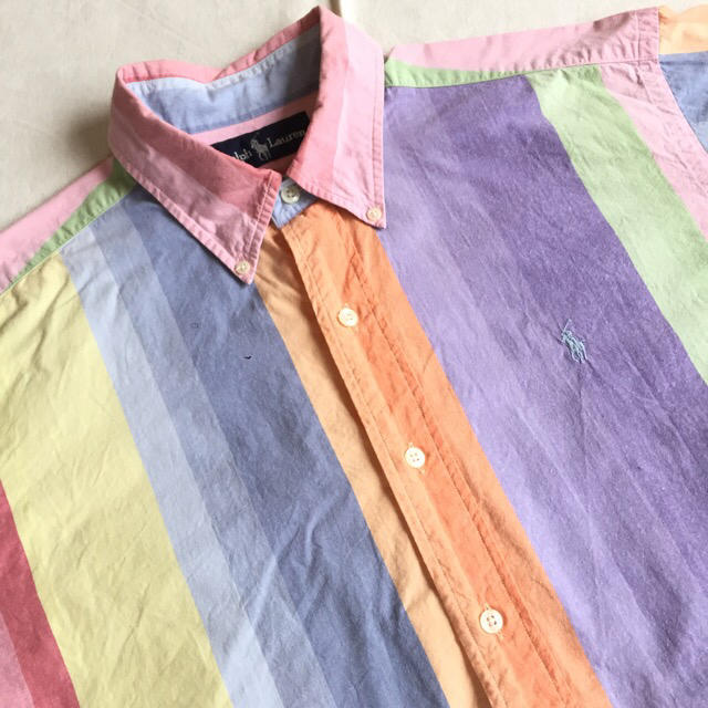 Ralph Lauren 90s ラルフローレン クレイジーストライプ パステルカラー シャツ ポロの通販 By ゆめちゃん S Shop ラルフローレンならラクマ Ralph Lauren 90s ラルフローレン クレイジーストライプ パステルカラー シャツ ポロの通販 By ゆめちゃん S Shop ラルフローレンならラクマ