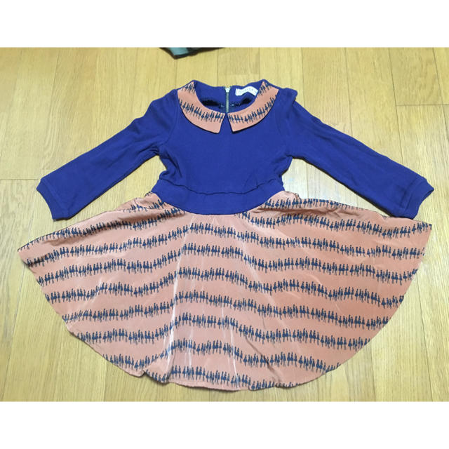 ZARA KIDS(ザラキッズ)のまとめ買いセール！韓国子供服  COLOR  ワンピース サイズ5(約90cm) キッズ/ベビー/マタニティのキッズ服女の子用(90cm~)(ワンピース)の商品写真