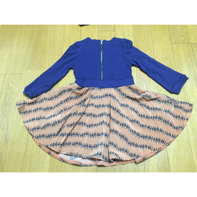 ZARA KIDS(ザラキッズ)のまとめ買いセール！韓国子供服  COLOR  ワンピース サイズ5(約90cm) キッズ/ベビー/マタニティのキッズ服女の子用(90cm~)(ワンピース)の商品写真