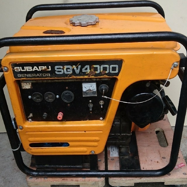 セル付き発電機 高出力 ガソリンエンジン発電機 スバルSGV4000|stanhunters.com|マイルが貯まる・使えるショッピングモール