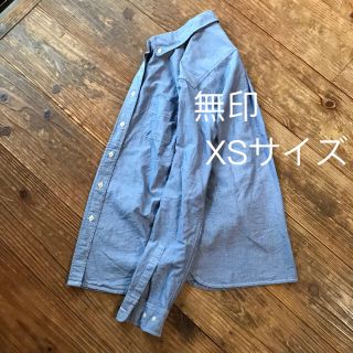 ムジルシリョウヒン(MUJI (無印良品))の美品 XS無印定番 コットンシャツ(シャツ/ブラウス(長袖/七分))