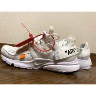 ナイキ(NIKE)のSNKRS購入 プレスト オフホワイト Presto Off White 26(スニーカー)