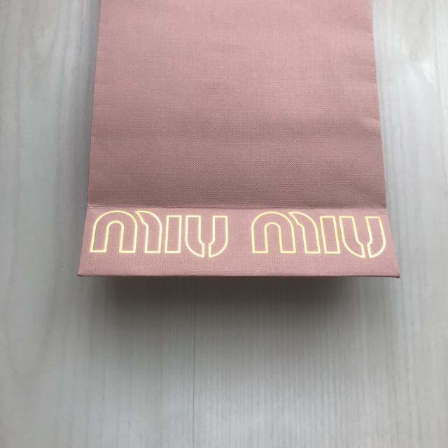 miumiu ショッパー レディースのバッグ(ショップ袋)の商品写真