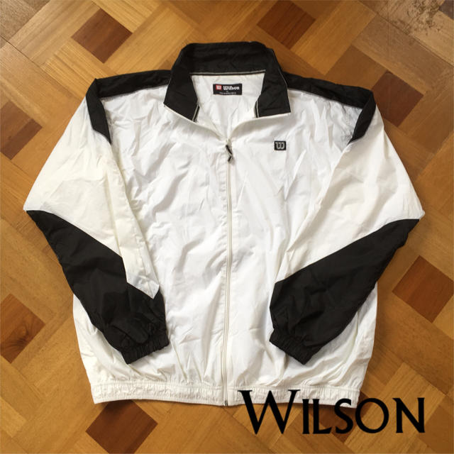 wilson(ウィルソン)のウィルソン ナイロンジャケット 90s テニス メンズのジャケット/アウター(ナイロンジャケット)の商品写真