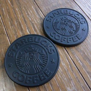 スターバックスコーヒー(Starbucks Coffee)のスターバックス サイレン ロゴ入り コースター 2枚セット(その他)