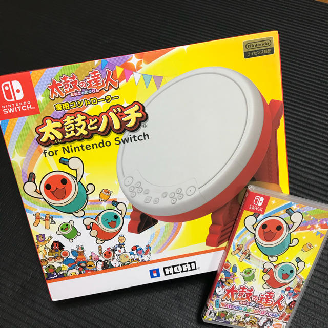 太鼓の達人 Nintendo Switchソフト&タタコンセット