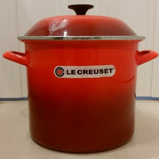 ルクルーゼ(LE CREUSET)のLE CREUSET ストックポット(CHERRY　RED)(食器)