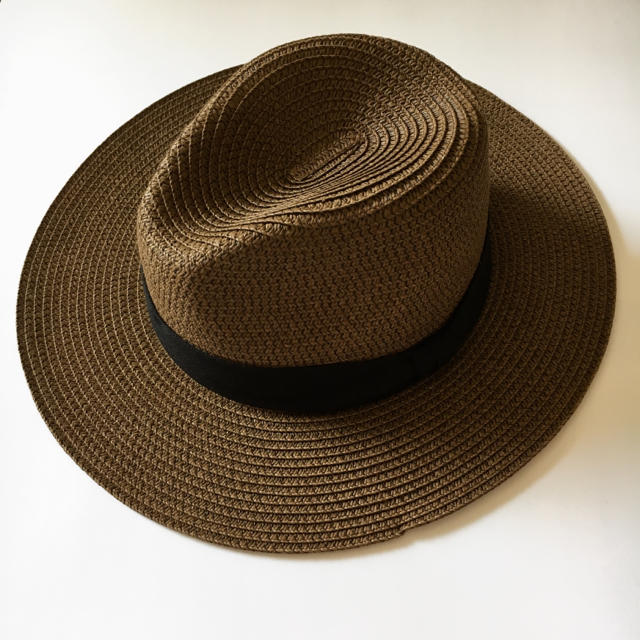 AZUL by moussy(アズールバイマウジー)のマウジー 夏用帽子 ブラウン レディースの帽子(ハット)の商品写真