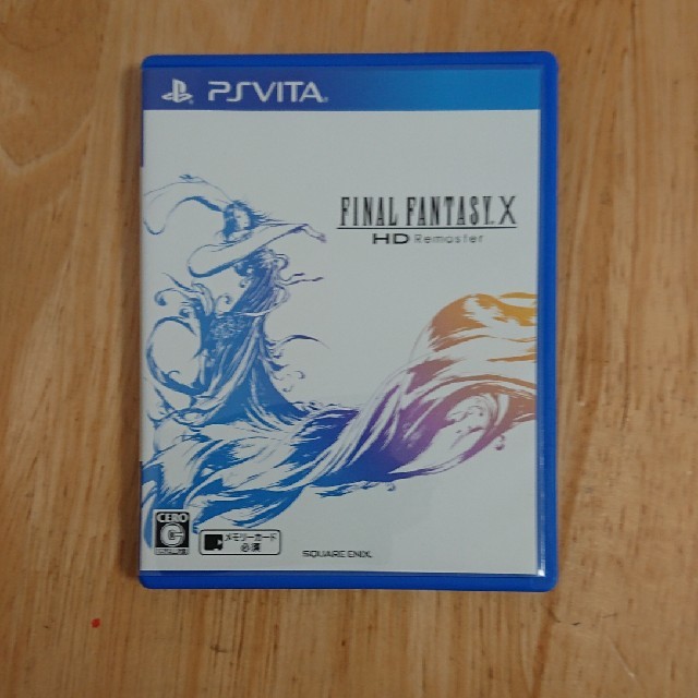 PlayStation Vita(プレイステーションヴィータ)の★FINAL FANTASY ファイナルファンタジーX HD Remaster  エンタメ/ホビーのゲームソフト/ゲーム機本体(携帯用ゲームソフト)の商品写真