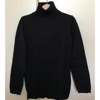 ザラキッズ(ZARA KIDS)のZARA kids タートルネックセーター/黒/128㎝(ニット)