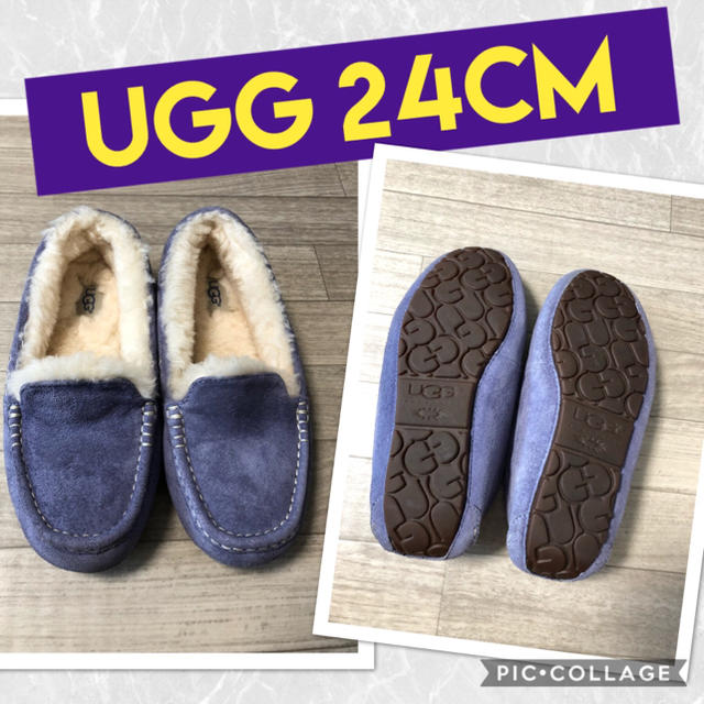 UGG アンスレー モカシン 24cm - スリッポン/モカシン