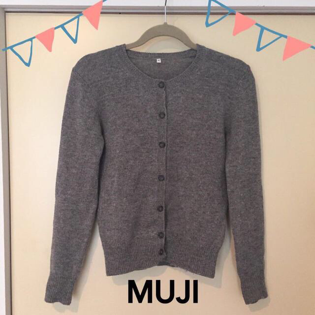 MUJI (無印良品)(ムジルシリョウヒン)のMUJI♡ニットカーディガン レディースのトップス(ニット/セーター)の商品写真