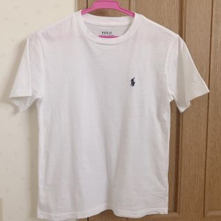 ポロラルフローレン(POLO RALPH LAUREN)のラルフ・ローレン 白 Tシャツ 古着(Tシャツ(半袖/袖なし))