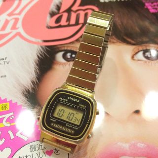 カシオ(CASIO)のCASIO♡デジタルゴールドウォッチ(腕時計)