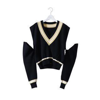 アンユーズド(UNUSED)のneon sign チルデンニット 18ss(ニット/セーター)