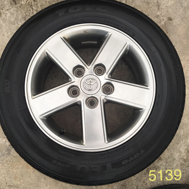 トヨタ 15インチ!トヨタ純正アルミホイールセットの通販 by MF-TCS shop|トヨタならラクマ - ❗最終値下❗ 通販超特価